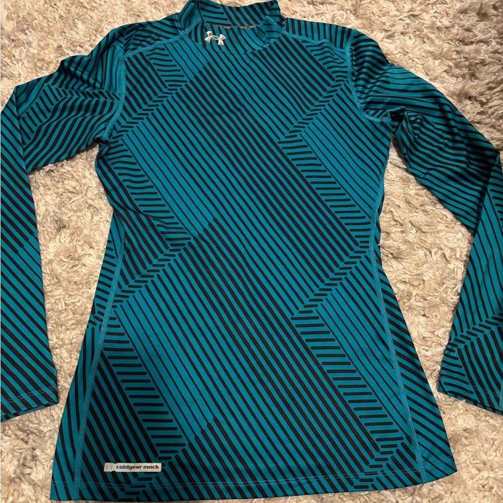 Under Armour Blue Long Sleeve Tee